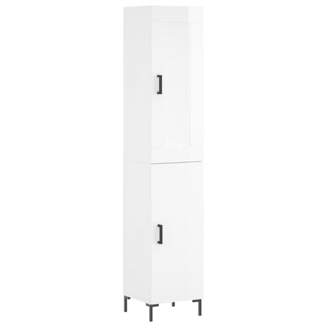Highboard 34.5X34X180 Cm Engineered Wood