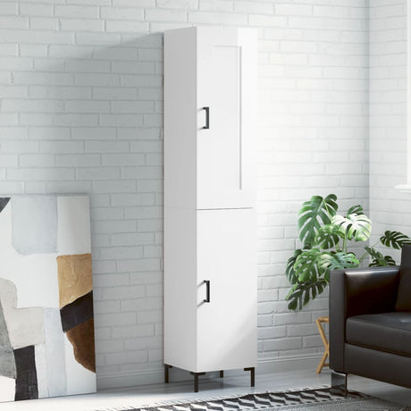 Highboard 34.5X34X180 Cm Engineered Wood