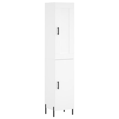 Highboard 34.5X34X180 Cm Engineered Wood