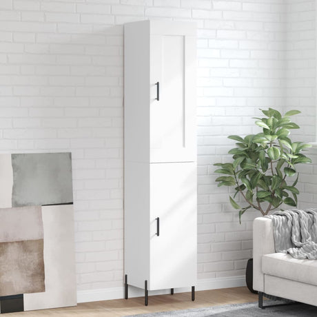 Highboard 34.5X34X180 Cm Engineered Wood