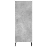 Highboard 34.5X34X180 Cm Engineered Wood