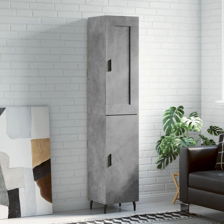 Highboard 34.5X34X180 Cm Engineered Wood