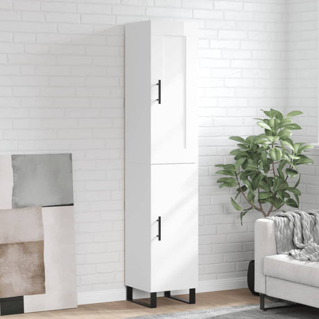 Highboard 34.5X34X180 Cm Engineered Wood
