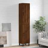 Highboard 34.5X34X180 Cm Engineered Wood