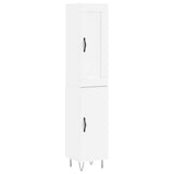 Highboard 34.5X34X180 Cm Engineered Wood