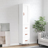 Highboard 34.5X34X180 Cm Engineered Wood
