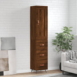 Highboard 34.5X34X180 Cm Engineered Wood