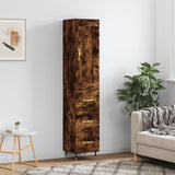 Highboard 34.5X34X180 Cm Engineered Wood