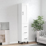Highboard 34.5X34X180 Cm Engineered Wood