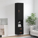 Highboard 34.5X34X180 Cm Engineered Wood