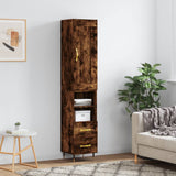 Highboard 34.5X34X180 Cm Engineered Wood