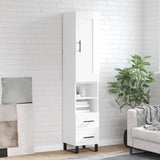 Highboard 34.5X34X180 Cm Engineered Wood