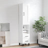 Highboard 34.5X34X180 Cm Engineered Wood