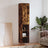Highboard 34.5X34X180 Cm Engineered Wood