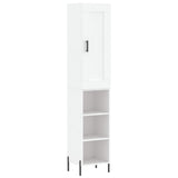 Highboard 34.5X34X180 Cm Engineered Wood
