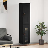 Highboard 34.5X34X180 Cm Engineered Wood