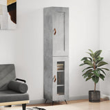 Highboard 34.5X34X180 Cm Engineered Wood