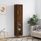 Highboard 34.5X34X180 Cm Engineered Wood