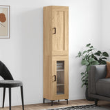 Highboard 34.5X34X180 Cm Engineered Wood