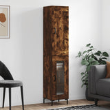Highboard 34.5X34X180 Cm Engineered Wood