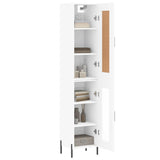 Highboard 34.5X34X180 Cm Engineered Wood
