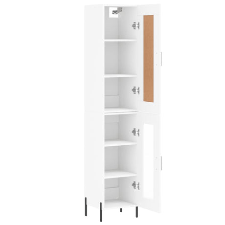 Highboard 34.5X34X180 Cm Engineered Wood