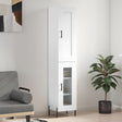 Highboard 34.5X34X180 Cm Engineered Wood