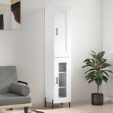 Highboard 34.5X34X180 Cm Engineered Wood