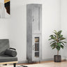 Highboard 34.5X34X180 Cm Engineered Wood