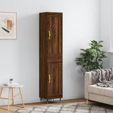 Highboard 34.5X34X180 Cm Engineered Wood