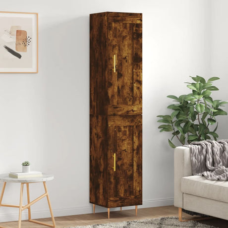 Highboard 34.5X34X180 Cm Engineered Wood