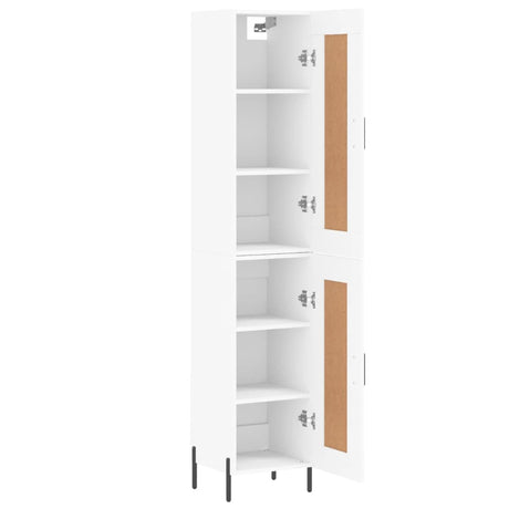 Highboard 34.5X34X180 Cm Engineered Wood