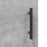 Highboard Concrete Grey 34.5x34x180 cm Engineered Wood