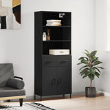 Highboard 69.5X34X180 Cm Engineered Wood