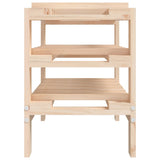 Wine Rack Solid Wood Pine