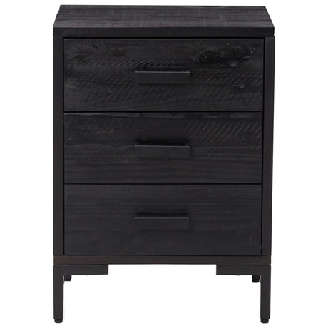 Bedside Cabinets 2 Pcs Solid Wood Pine