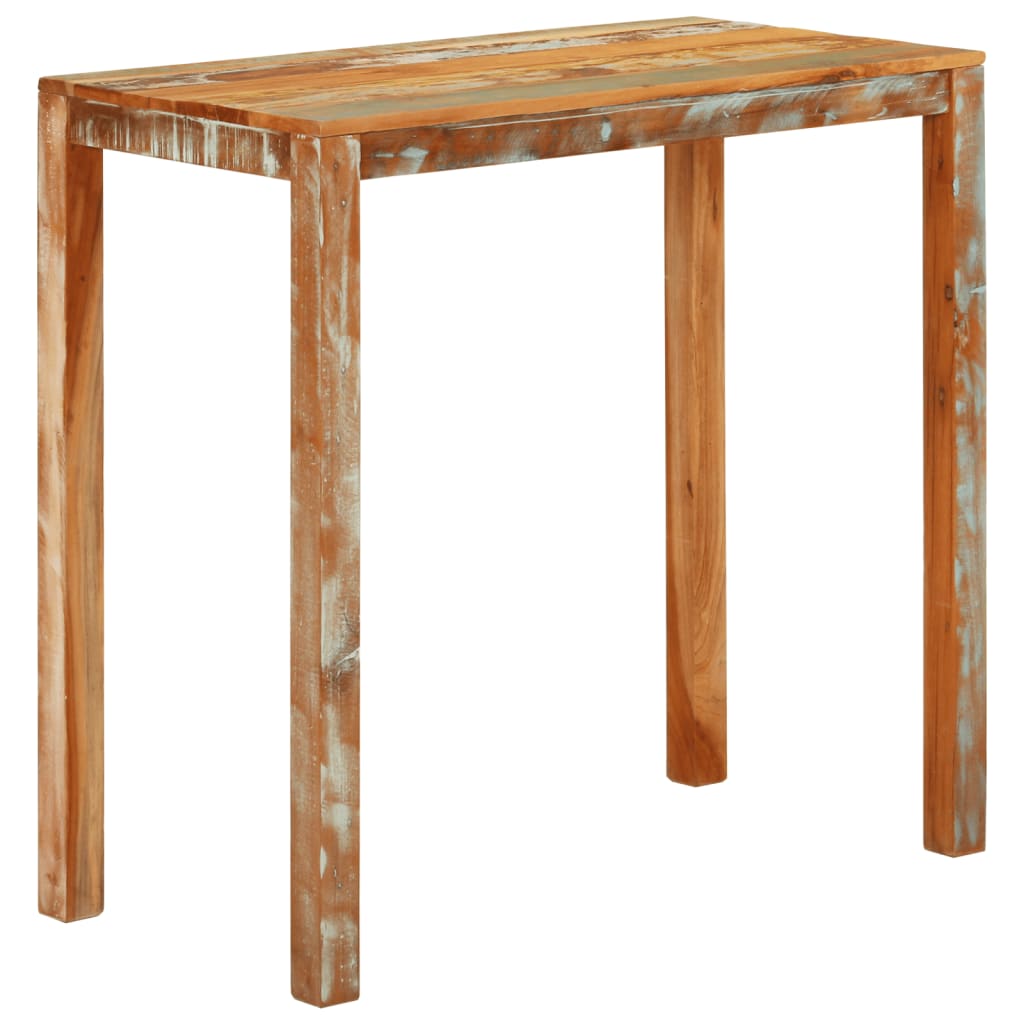 Bar Table Solid Wood Reclaimed
