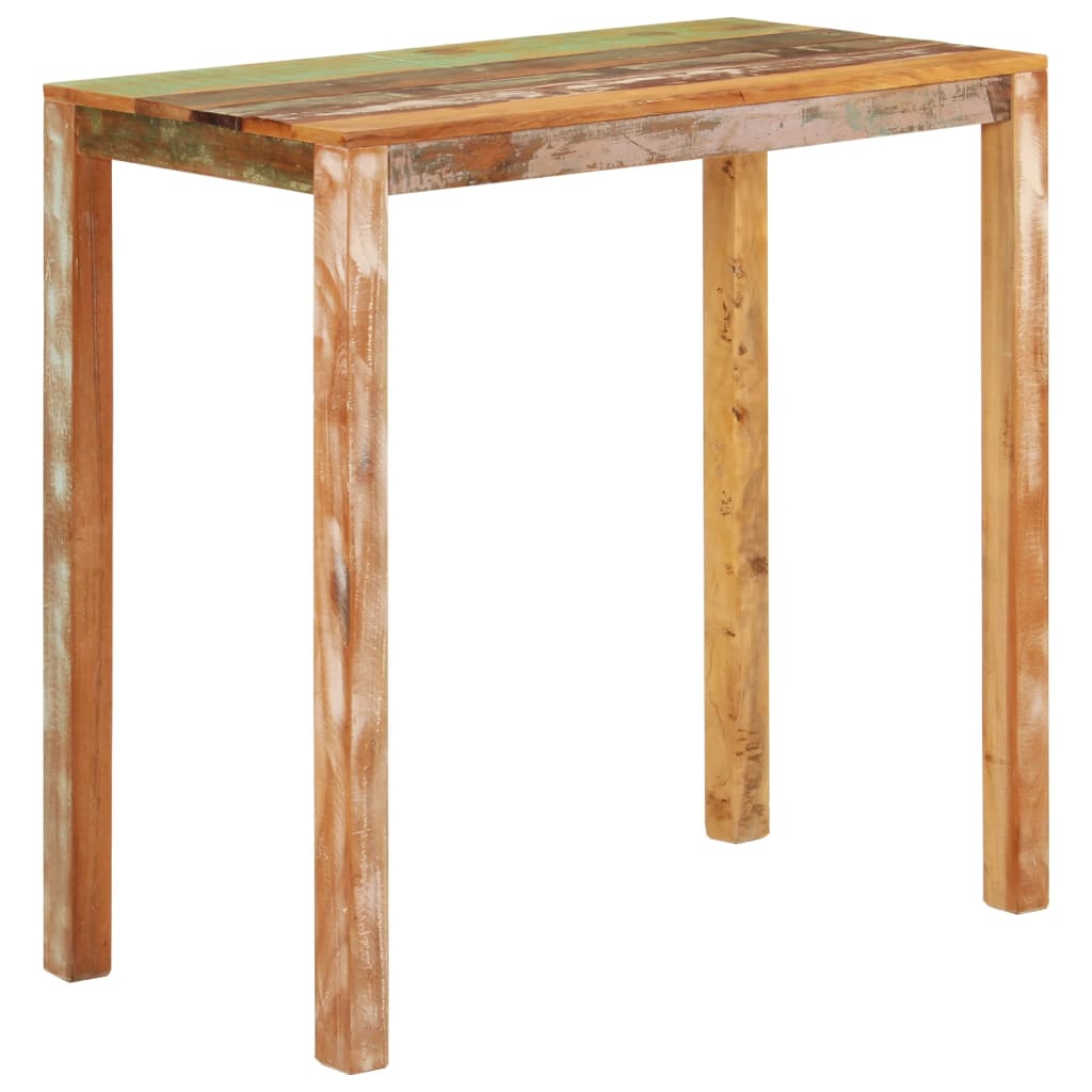 Bar Table Solid Wood Reclaimed