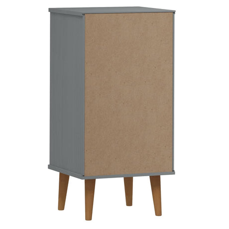 Drawer Cabinet Molde 40X35X82 Cm Solid Wood Pine