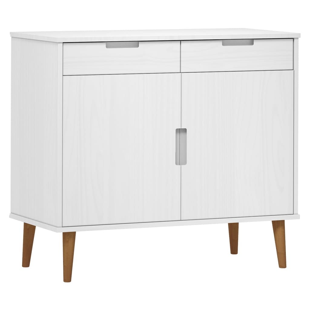 Sideboard Molde 90X40X80 Cm Solid Wood Pine