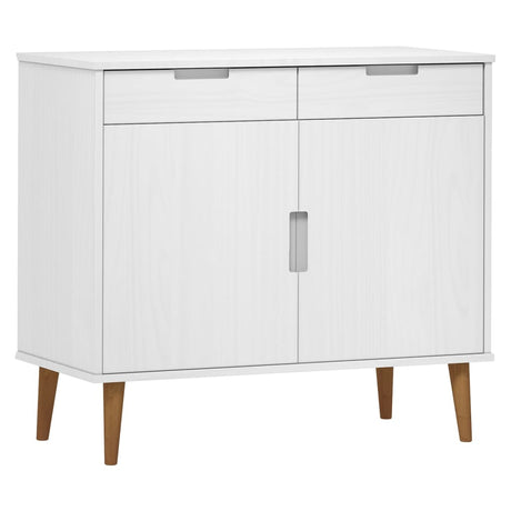 Sideboard Molde 90X40X80 Cm Solid Wood Pine
