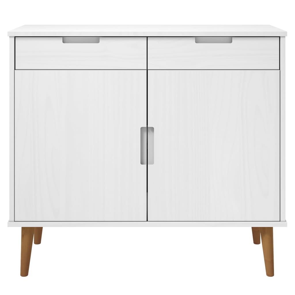Sideboard Molde 90X40X80 Cm Solid Wood Pine