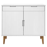 Sideboard Molde 90X40X80 Cm Solid Wood Pine