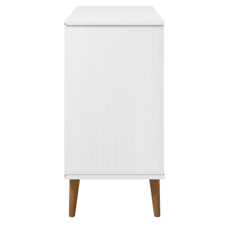 Sideboard Molde 90X40X80 Cm Solid Wood Pine