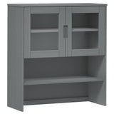 Top For Highboard Molde 90X35X100 Cm Solid Wood Pine