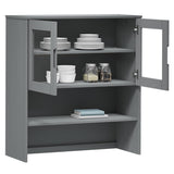 Top For Highboard Molde 90X35X100 Cm Solid Wood Pine