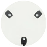 Plant Rollers 4 Pcs 28 Cm Tempered Glass Round