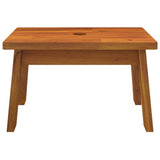 Step Stool 38X26X22 Cm Solid Wood Acacia