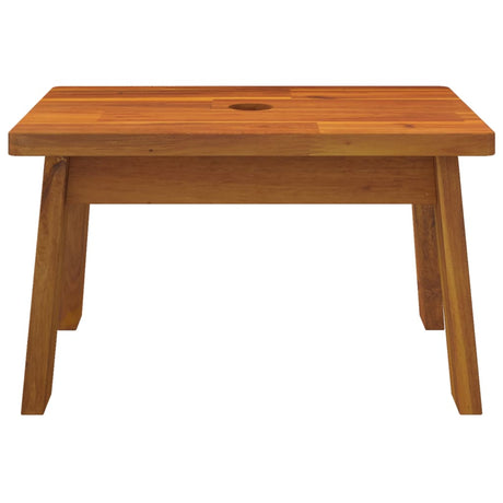 Step Stool 38X26X22 Cm Solid Wood Acacia