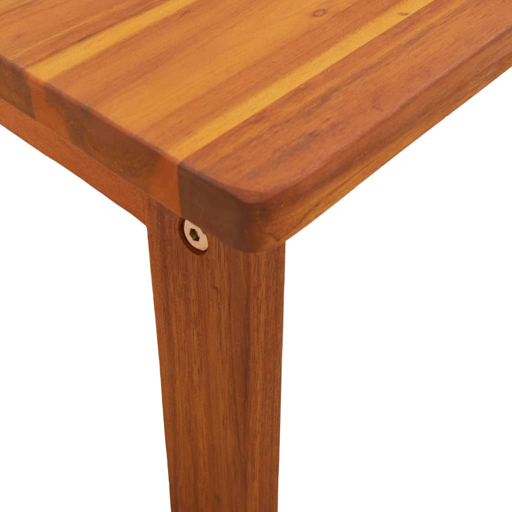 Step Stool 38X26X22 Cm Solid Wood Acacia